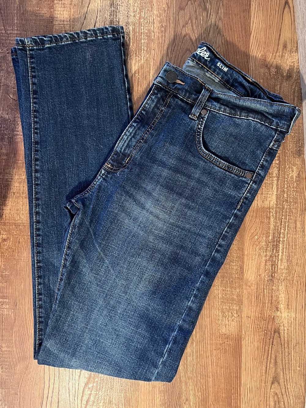 Wrangler Retro Slim Fit Straight Leg Jeans 34x34 87MWMBZ